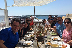 Founder & CEO, Rebecca Corbin and the Corbin Team celebrating summer