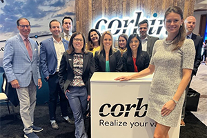 Founder & CEO, Rebecca Corbin and the Corbin Team at NIRI 2022