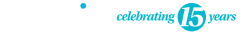 Corbin Advisors logo with celebrating 15 years tagline